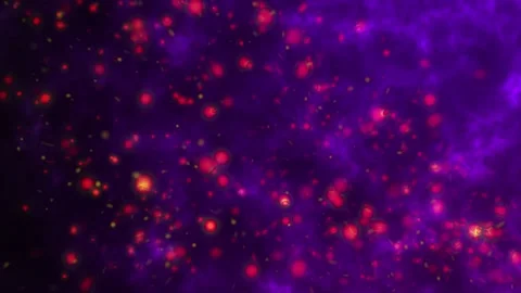Fire Particle Background With OF Blue Color Stock Footage 185974671
