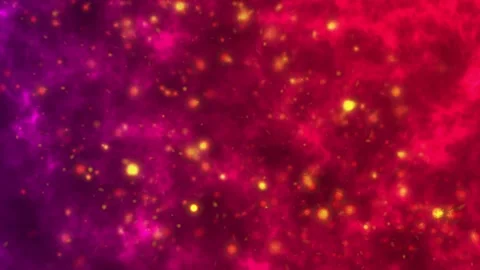 Fire Particle Background With OF Red Color Stock Footage 185974691
