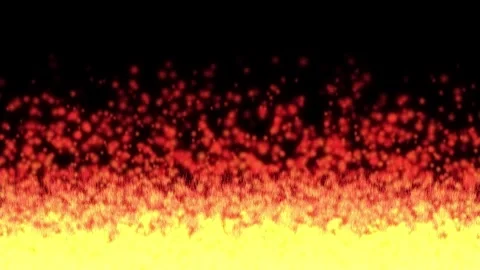 Fire Particle Effect Stock Footage 316282990
