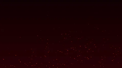 Fire particle, flame particle, background blur effect Stock Footage 245067720