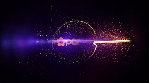 Fire Particle Logo Stockmateriaal After Effects