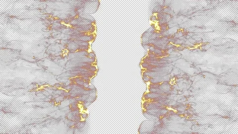 Fire particle shockwave blowing transition reveal isolated on alpha background Stock Footage 237676557