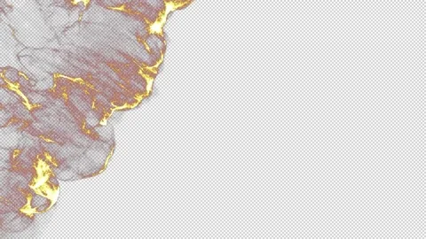 Fire particle shockwave blowing transition reveal isolated on alpha background Stock Footage 237676565