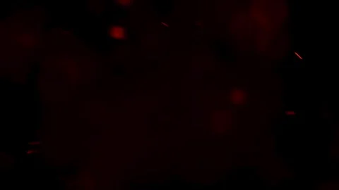 Fire Particles Alpha Channel Stock Footage 343554844