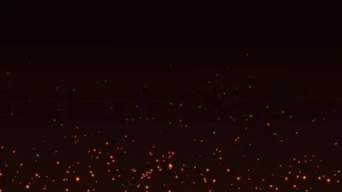 Fire Particles Background, floating embers particles, 4K	 Stock Footage 282684408