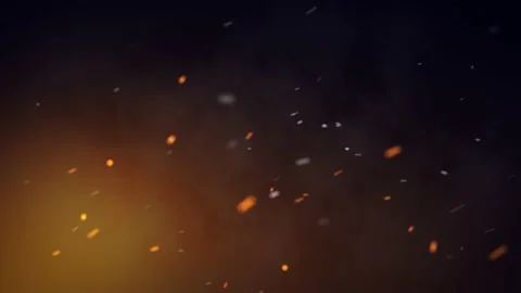 Fire particles background, sparkle particle background Stock Footage 164144100