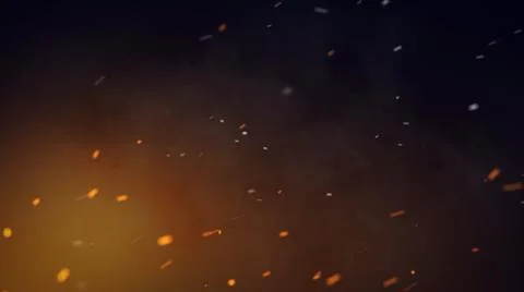 Fire particles background, sparkle particle background Stock Illustration