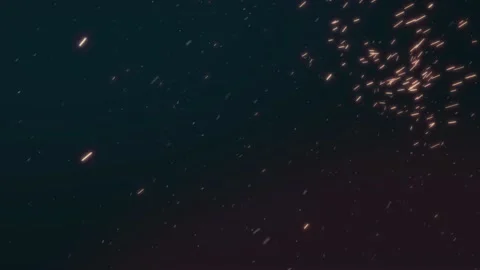 Fire particles Flying Fantasy Epic opener Template Stock Footage 139113248