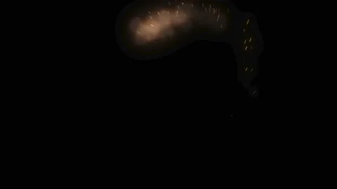 Fire particular 4 Stock Footage 211285023