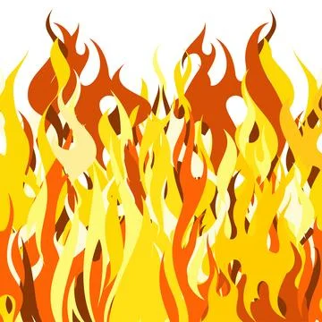 Fire pattern background Stock Illustration