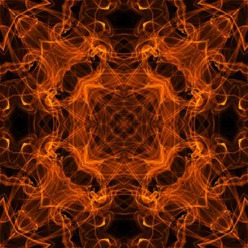 Fire pattern Stock Illustration
