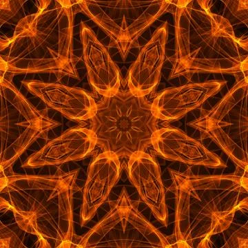 Fire pattern Stock Illustration