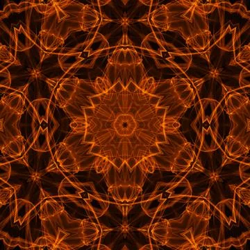 Fire pattern Illustrazione stock