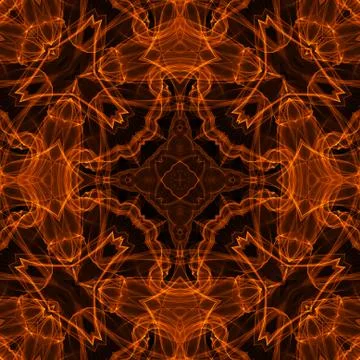 Fire pattern Stock Illustration