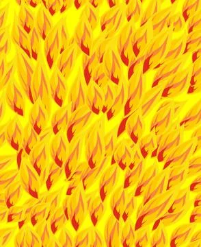 Fire pattern Stock Illustration