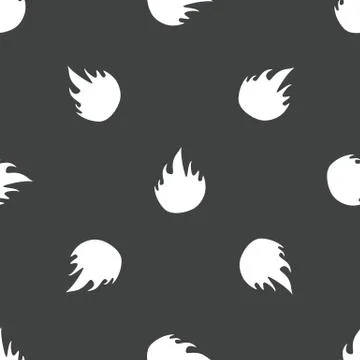 Fire pattern イラスト素材