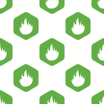 Fire pattern イラスト素材