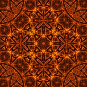 Fire pattern Illustrazione stock