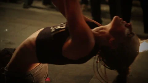 Fire performance (1/2) Stock Footage 48382249