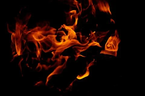Fire petals 1 Foto stock