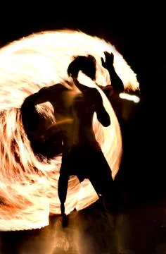 On fire Stock Photos