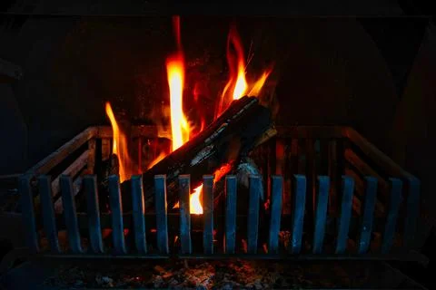 Fire Pit Burning 写真素材