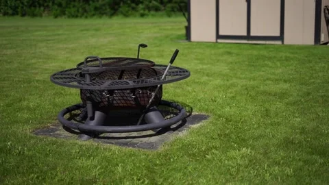 Fire Pit Stock Footage 165711834