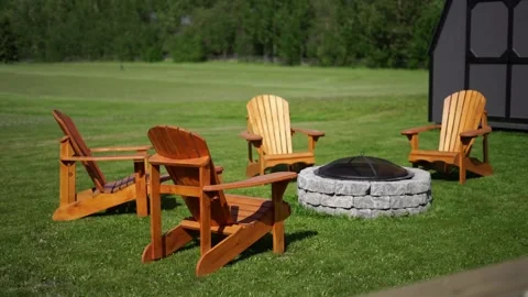 Fire Pit Stock Footage 165711879