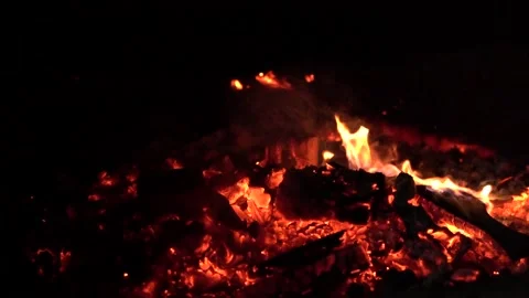 Fire Pit Stock Footage 170804754