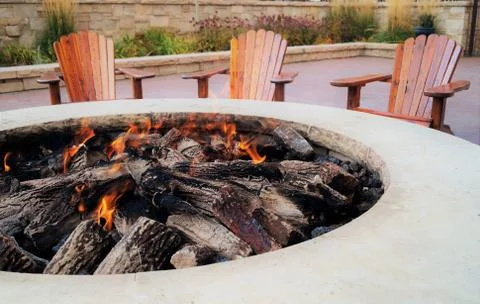 Fire pit Stock Photos