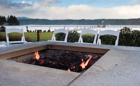 Fire pit Stock Photos