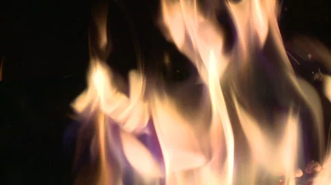 Fire place Stock Footage 1013340