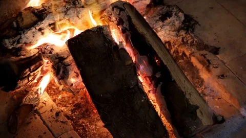 Fire place Stock Footage 101744265