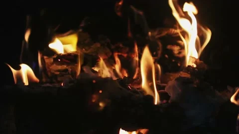 Fire Place 動画素材 137979341