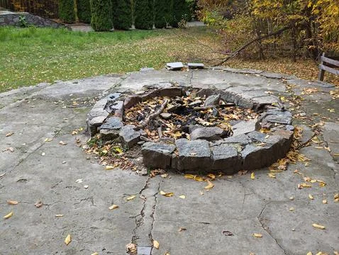 Fire place Stock Photos