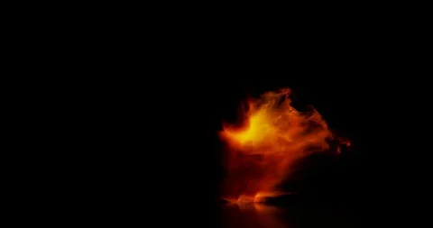 Fire Portal Stock Footage 106823590