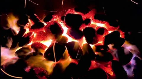 Fire probably really can be watched forever Stock Footage 169868201
