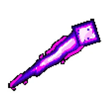 Fire projectile game pixel art vector illustration Illustrazione stock