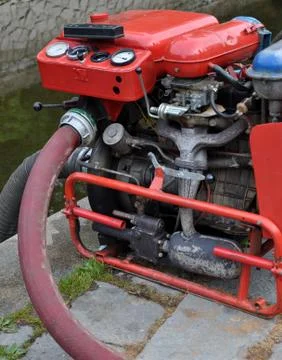 Fire pumps Stock Photos