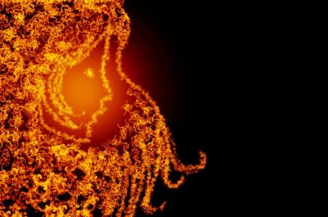 Fire queen Stock Illustration