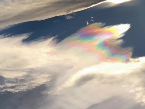 Fire Rainbow 2 Stock Photos