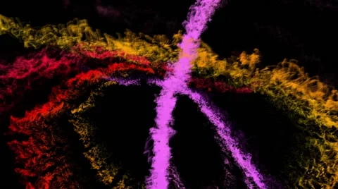 Fire Rainbow Stock-Footage 56057954