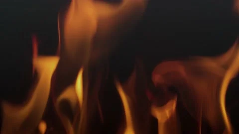 Fire real background close footage Stock Footage 170943379