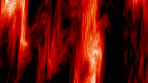 Fire Red Energy Waves Background Stock Footage 67852798