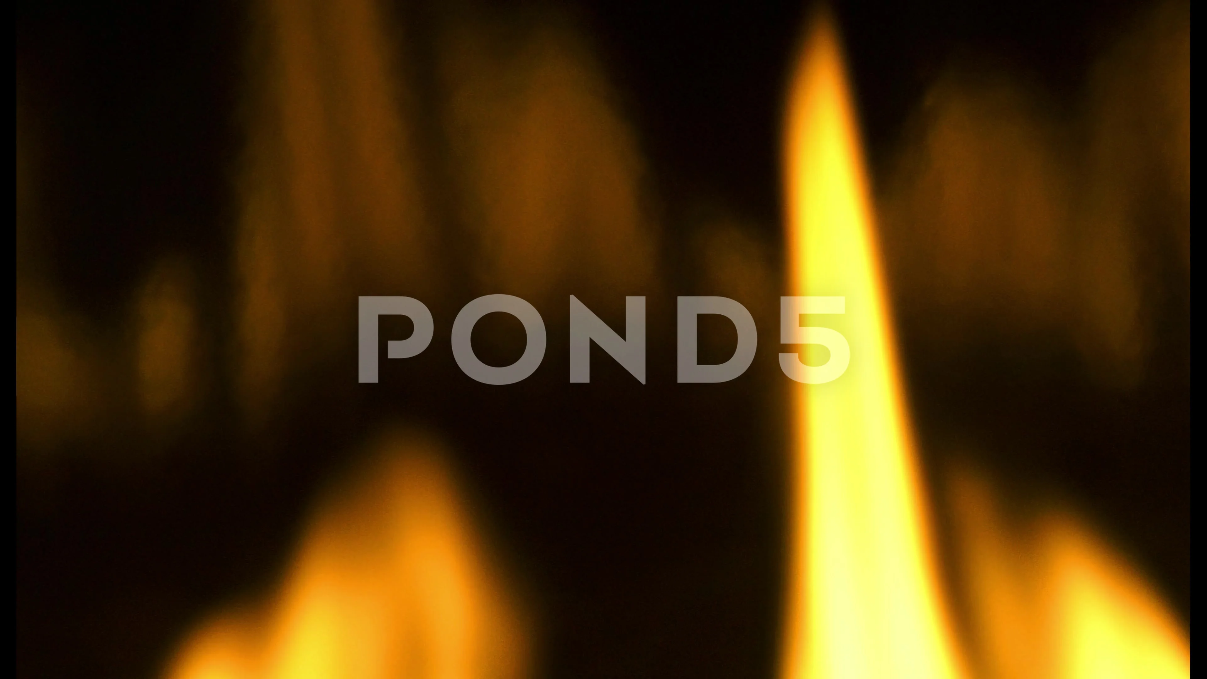 Fire Reflection Background Dark Hypnotic | Stock Video | Pond5