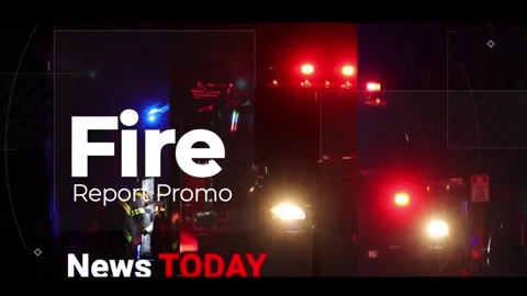 FIRE REPORT PROMO NEWS Stock After Effects