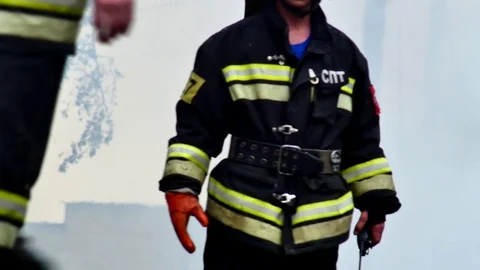 Fire Rescue Team. Stock Footage 109389099