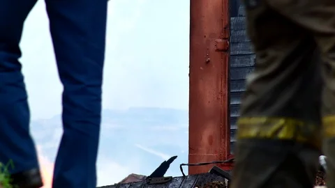 Fire Rescue Team. Stock Footage 109389150