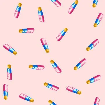 Fire resistant cable wire isometric icon seamless pattern Stock Illustration