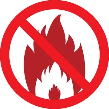 Fire Resistant color icon, Fire protection, fire shield, Fire Security icon.. Illustrazione stock